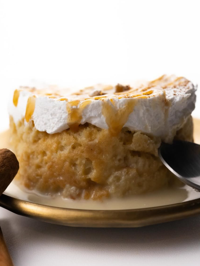 Torta tres leches con Ron